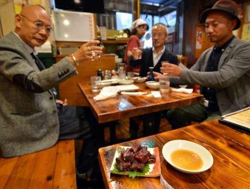 东京试图用鲸鱼肉招揽外国游客