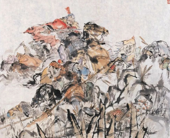 王昌龄所作的《塞下曲·秋风夜渡河》，描绘出战场荒凉凄惨的景象