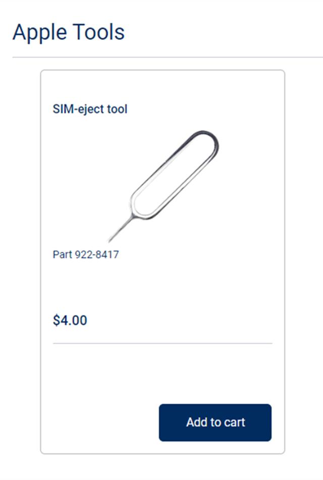 苹果26元SIM卡针上热搜！网友：百十来块的擦镜布不也卖得挺好？