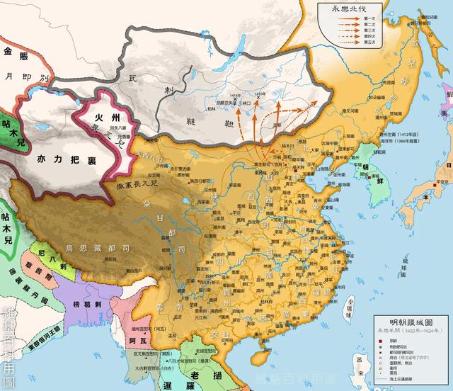 册封制度与朝贡体制下，明初中国与朝日越三国关系