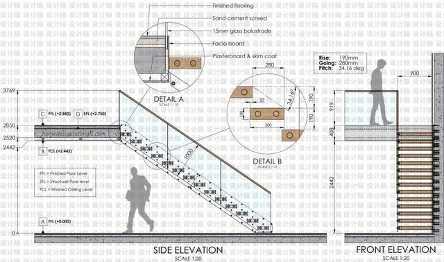 网红悬浮楼梯是怎么设计的？
